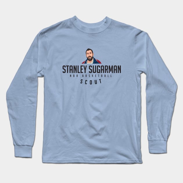 Stanley Sugarman NBA Basketball Scout Long Sleeve T-Shirt by BodinStreet